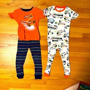 4T Boys Carters Pajamas- 2 pack